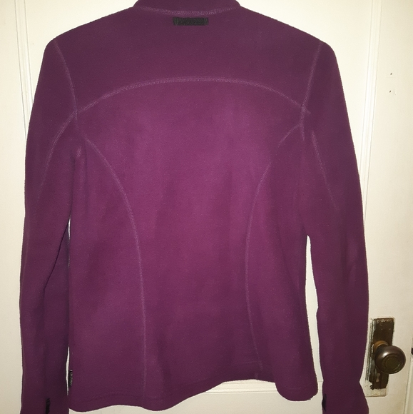 🌺Moving Sale!🪴 Purple Eddie Bauer Fleece sweater - Picture 4 of 8